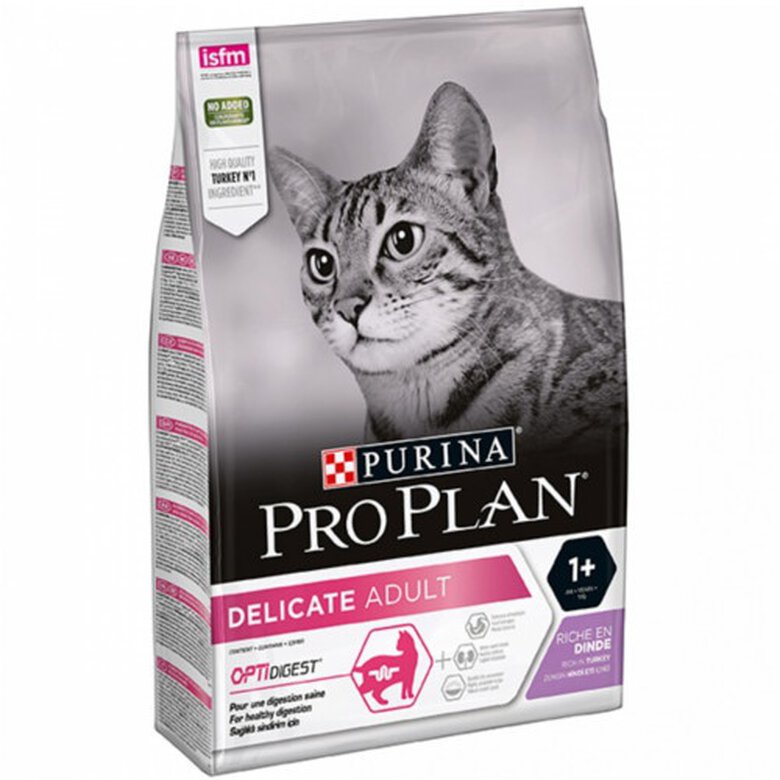 Purina pienso Pro Plan Delicate pavo para gatos image number null